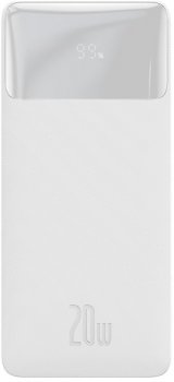 Зовнішній акумулятор (PowerBank) BASEUS Bipow 10000 mAh 20 W White (PPDML-L02)